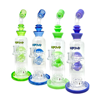 43% Off Big Swiss Perc Straight Dab Rig - AFM Smoke Promo Code