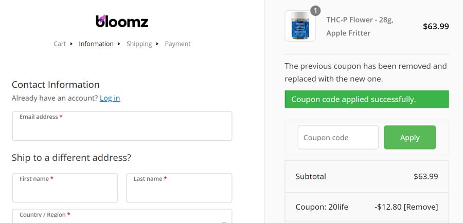 How to use Bloomz coupon codes