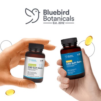 50% Off CBD Softgels - Bluebird Botanicals Promo Code