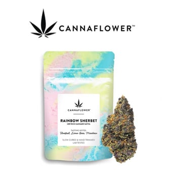 FREE 3.5g of Rainbow Sherbet - Cannaflower Coupon Code
