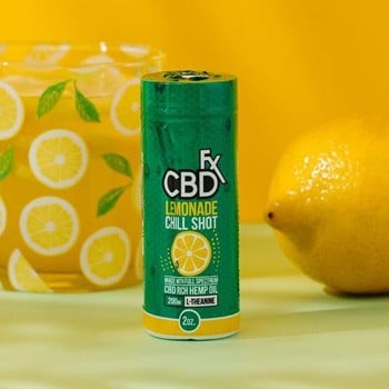 cbdfx chill shot lemonade