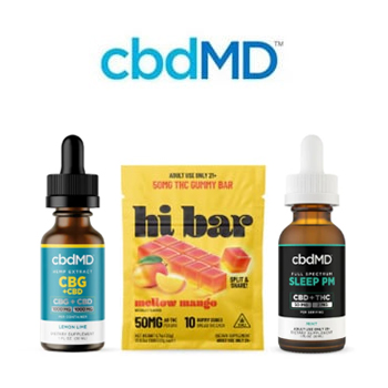 50% Off + FREE Gift - cbdMD Promo Code