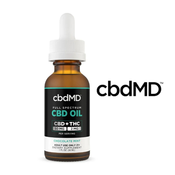 75% Off Full Spectrum CBD Oil - cbdMD Discount Code