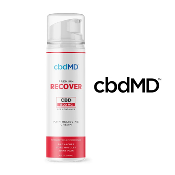 60% Off Recover CBD Cream - cbdMD Coupon Code