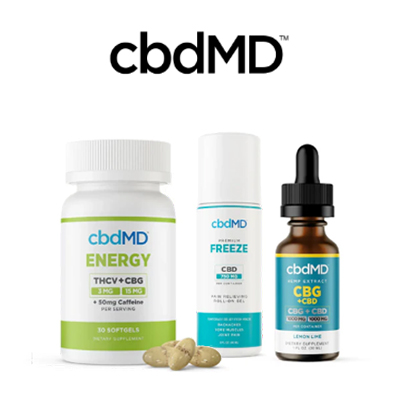 40% Off + FREE Gift - cbdMD Coupon Code