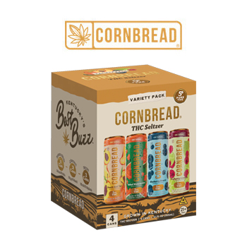 FREE THC Seltzer Variety Pack - Cornbread Hemp Discount Code