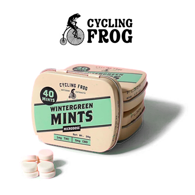FREE Wintergreen Mints - Cycling Frog Discount Code