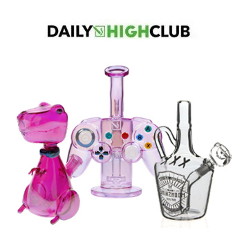60% Off Themed Glass Bongs - Daily High Club Promo Code