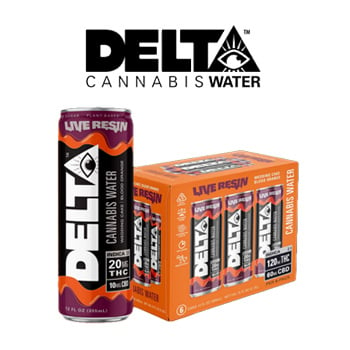 20% Off DELTA Cannabis Water - Drink Delta Promo Code