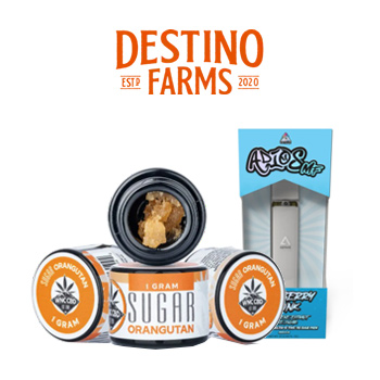 15% Off THCa Concentrates - Destino Farms Promo Code