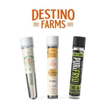 10% Off ALL Pre-Rolls - Destino Farms Coupon Code