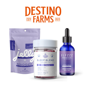 15% Off CBD For Sleep - Destino Farms Promo Code