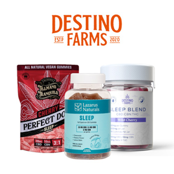 10% Off Sleep Products - Destino Farms Coupon Code