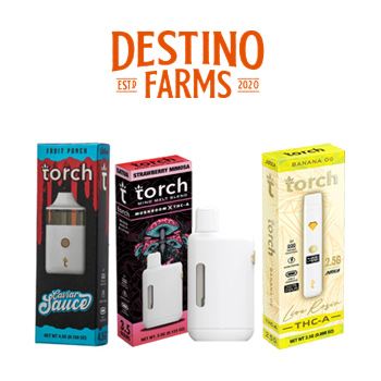 10% Off Torch Vaporizers - Destino Farms Promo Code