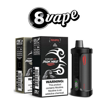 15% Off Iron Mike 15K Disposables - EightVape Promo Code