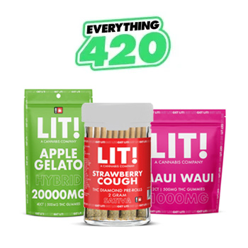 20% Off LIT Cannabis Co - Everything For 420 Coupon Code
