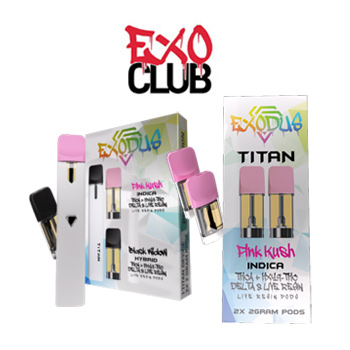 FREE Pink Kush Pods w/ Starter Kit - Exo Club Coupon Code