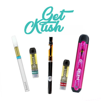 15% Off Vapes & Carts - Get Kush Discount Code