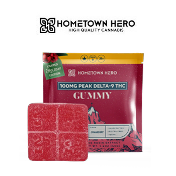 FREE 100mg Holiday Gummy - Hometown Hero Promo Code