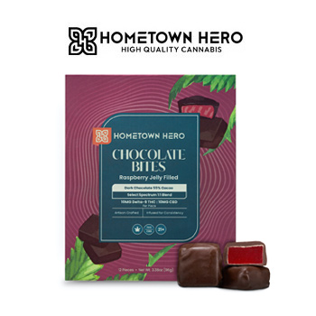 25% Off Delta-9 Chocolate Bites - Hometown Hero Discount Code