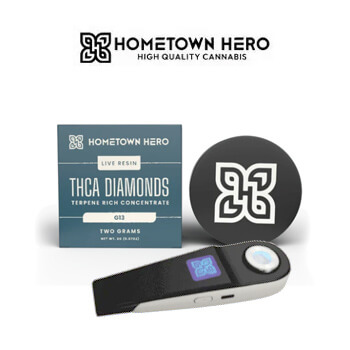 FREE E-Pipe w/ THCa Dabs - Hometown Hero Promo Code