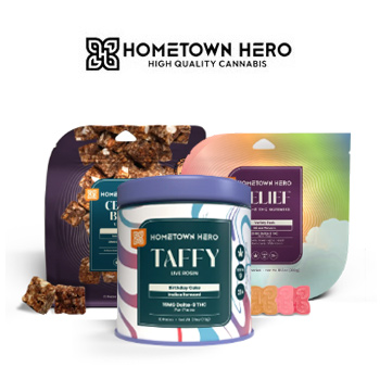 10% Off ALL Edibles - Hometown Hero Promo Code