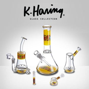 25% Off K. Haring Glass at Vapor.com - Coupon Code