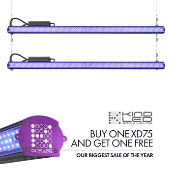 XD75 Bar Lights - Buy 1 Get 1 FREE - Kind LED Grow Lights Promo Code