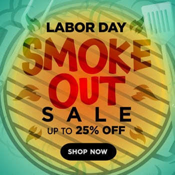 Labor Day Smoke Out - 25% Off at The Stash Shack - Coupon Code