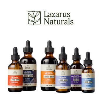 CBD Oils - Buy 2, Get 1 Half Price - Lazarus Naturals Coupon Code