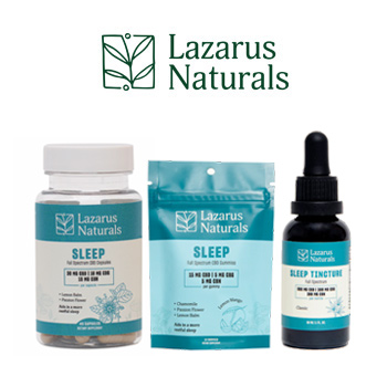 20% Off CBD For Sleep - Lazarus Naturals Coupon Code