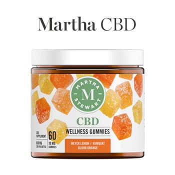 $10 Off Citrus Medley Gummies - Martha Stewart CBD Promo Code