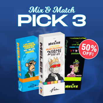 Any 3 Vapes For $75 - Melee Dose Discount Code