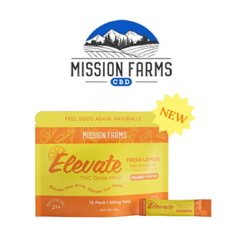 FREE THC Drink Mixer - Mission Farms CBD Discount Code