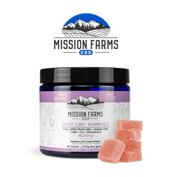 Rest Gummies - Buy 2 Get 1 FREE - Mission Farms CBD Promo Code