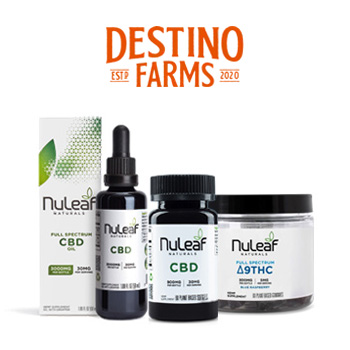 15% Off NuLeaf Naturals - Destino Farms Promo Code