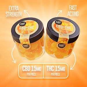 25% Off CBD+THC Orange Slices at JustCBD - Coupon Code