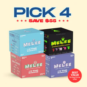Any 4 For $144.99 - Melee Dose Coupon Code