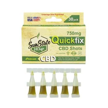 45% Off Quick Fix CBD Shots at Sun State Hemp - Coupon Code