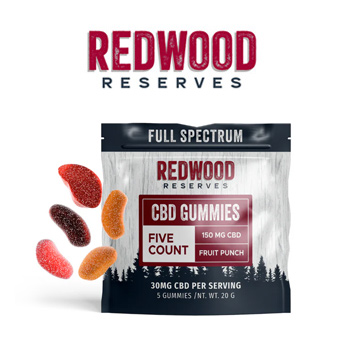 20% Off Live Resin Gummies - Redwood Reserves Discount Code