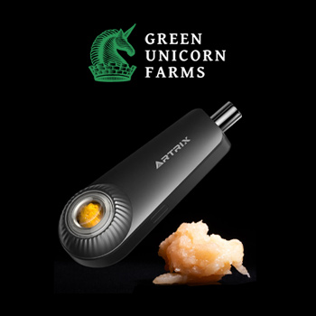 40% Off THCa Live Rosin Pens - Green Unicorn Farms Coupon Code